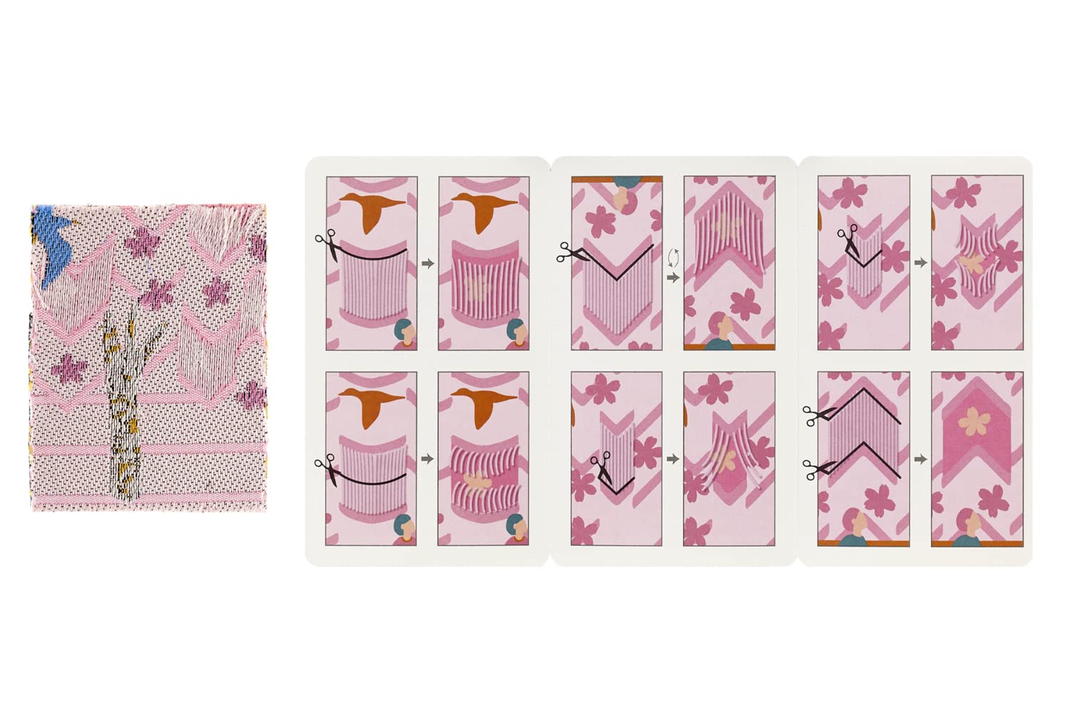 Moleskine Scatola da Collezione Sakura, Set con Taccuino in Edizione Limitata, Taccuino Sakura, Copertina Rigida in Tessuto, Dimensioni Large 13 x 21 cm, Colore Rosa Scuro