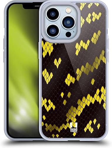 Miniatura 10 de Head Case Designs Ball Python Snake Pattern Gel Case [Military Grade Protection] Compatible with Apple iPhone 13 Pro and Compatible with MagSafe