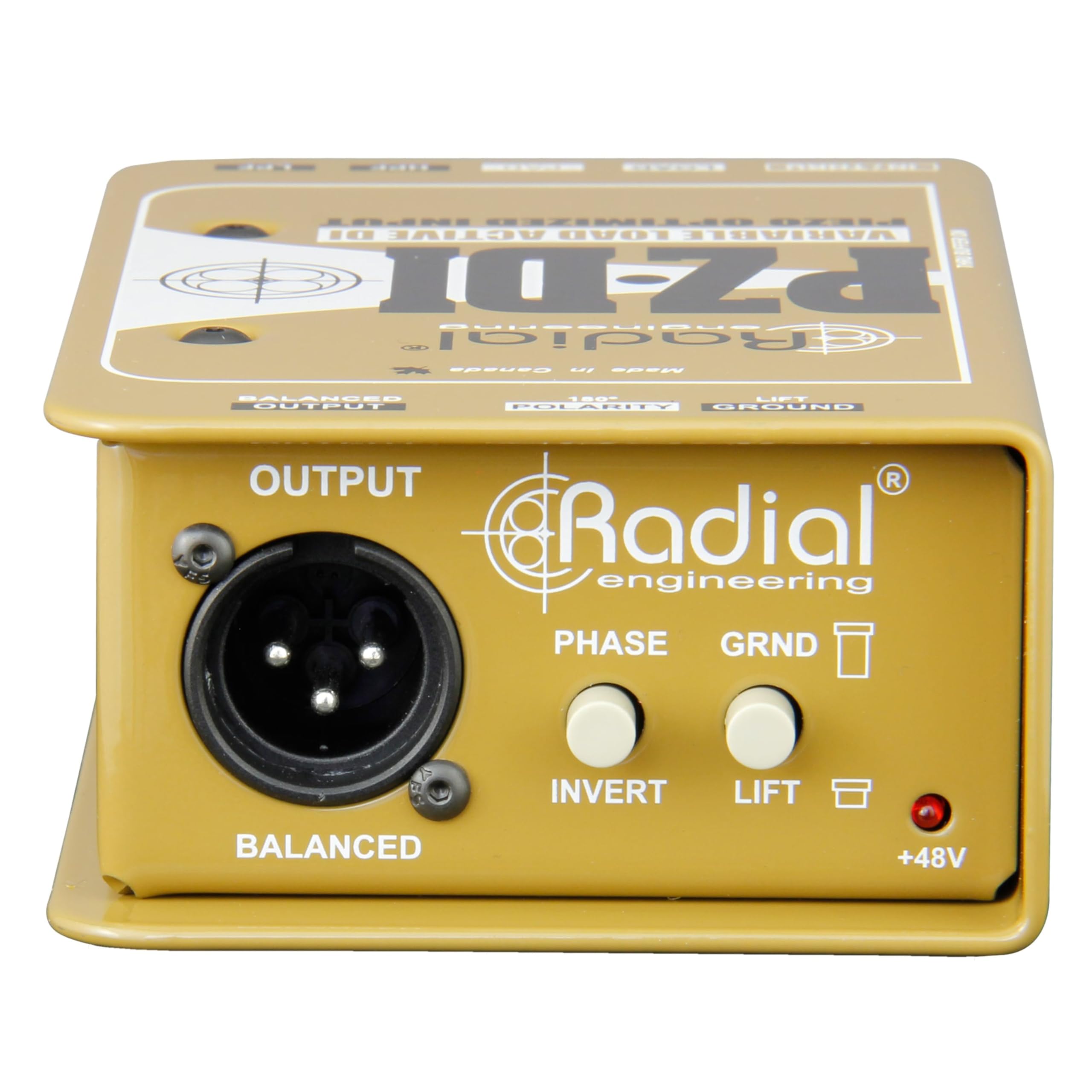 （美品）RADIAL PZ-DI ピエゾピックアップ用DI PZ-DI - Radial Engineering