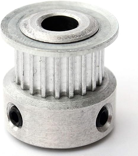 review FAUUCHE JF-Xuan 3D Printer Parts, Aluminum Timing Drive Pulley 3PCS 20T GT2 Compatible with DIY 3D Printer 3D Printer Accessories