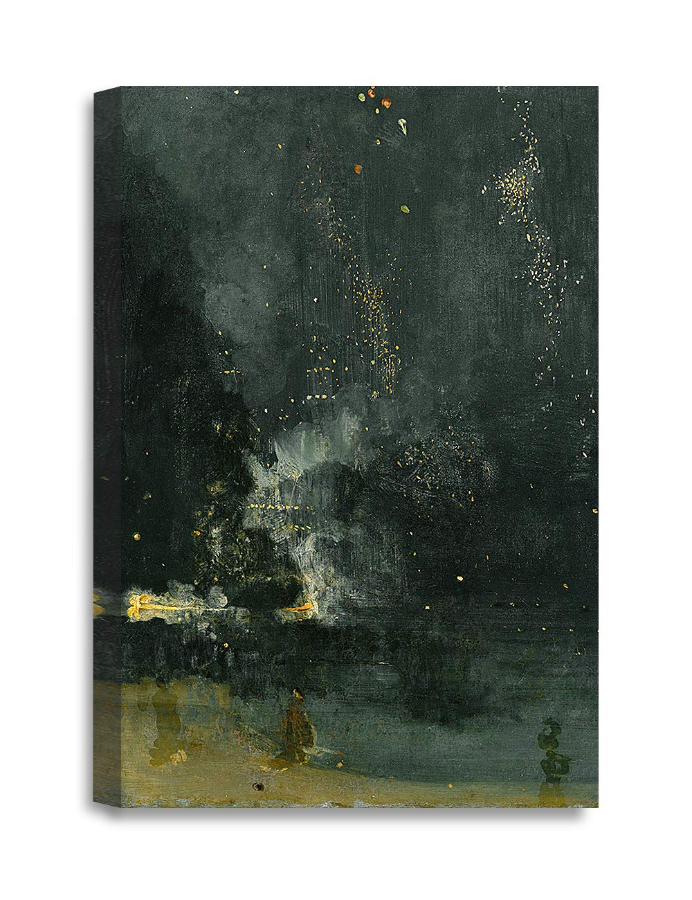 Amazon.com: DECORARTS - Nocturne in Black and Gold by James Abbott
