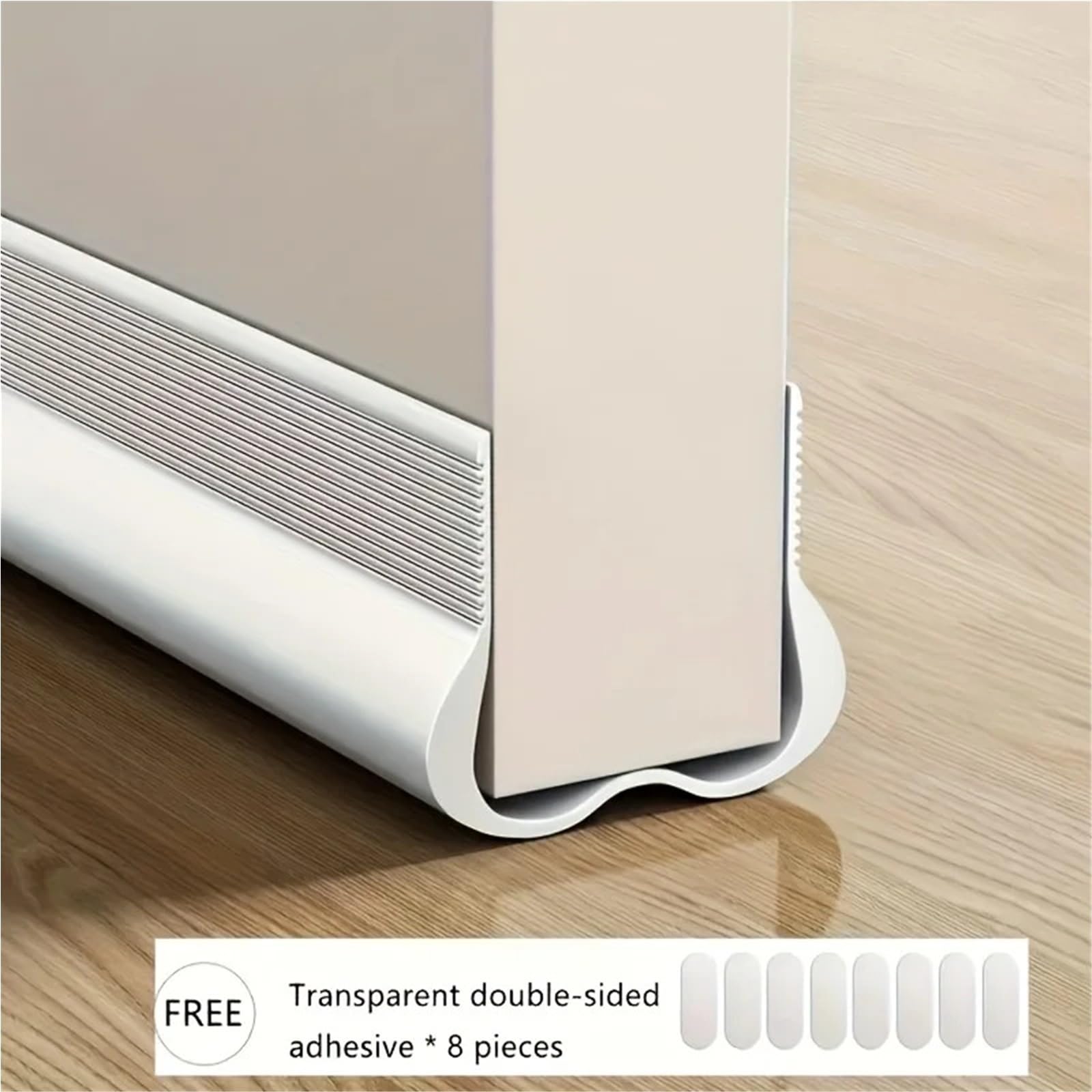 Türdichtung Flexibler Türdichtungsstreifen aus PVC(Black 02,2PC)