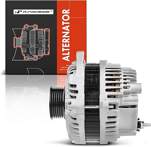 Miniatura 8 de A-Premium Alternador compatible con Infiniti Q45 2005 2006, M45 2006 2007 2008 2009 2010, V8 4.5L, 12V 150Amp CW polea de 6 ranuras, reemplazo #
