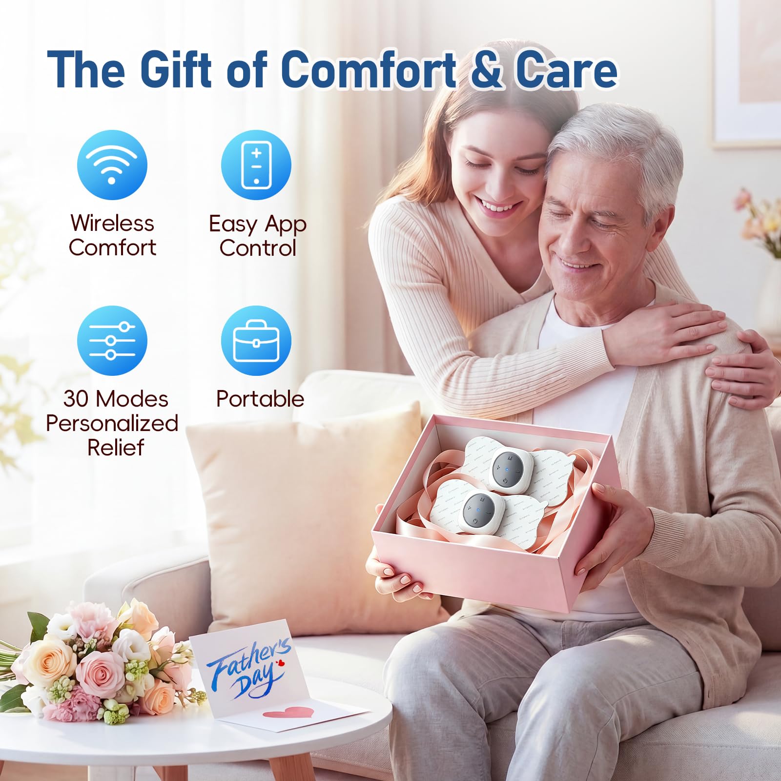 Comfytemp Wireless TENS Unit - Pain Relief -8 Comfytemp Wireless TENS Unit - Pain Relief -8