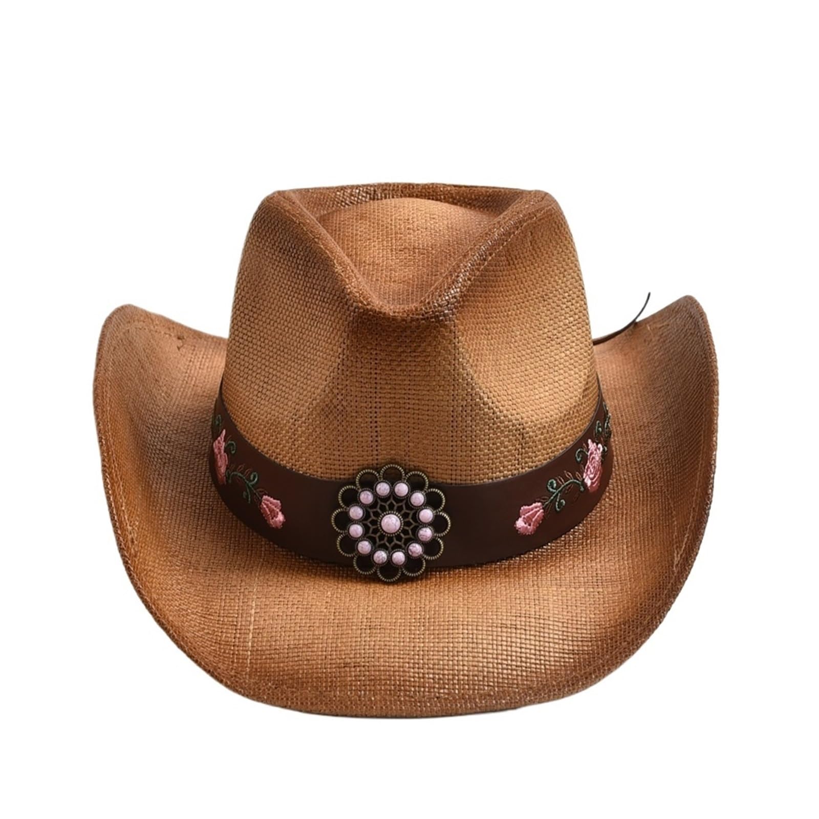 Cappello Cowboy Cappello da Cowboy, Estivo, Viaggio, Spiaggia, Uomo, Donna, Vintage, Gentiluomo, Cowgirl, Jazz