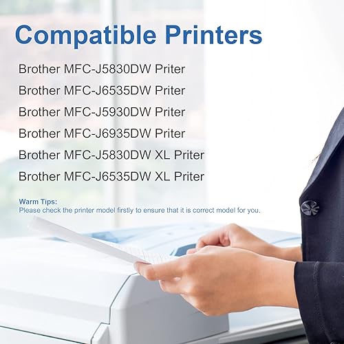 Miniatura 2 de LC3029 - Cartuchos de tinta de repuesto para cartuchos de tinta Brother LC3029 para Brother MFC-J5830DW MFC-J6535DW MFC-J5930DW MFC-J6935DW