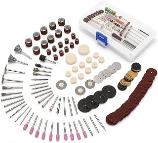 Rotary Tool Kit, 141 Pieces Mini Rotary Electric Grinder Tool, Rotary Polishing Tool Kit for Model, Crafts, Home Decor, Car Care, Woodworking, Home Improvement and Restoration