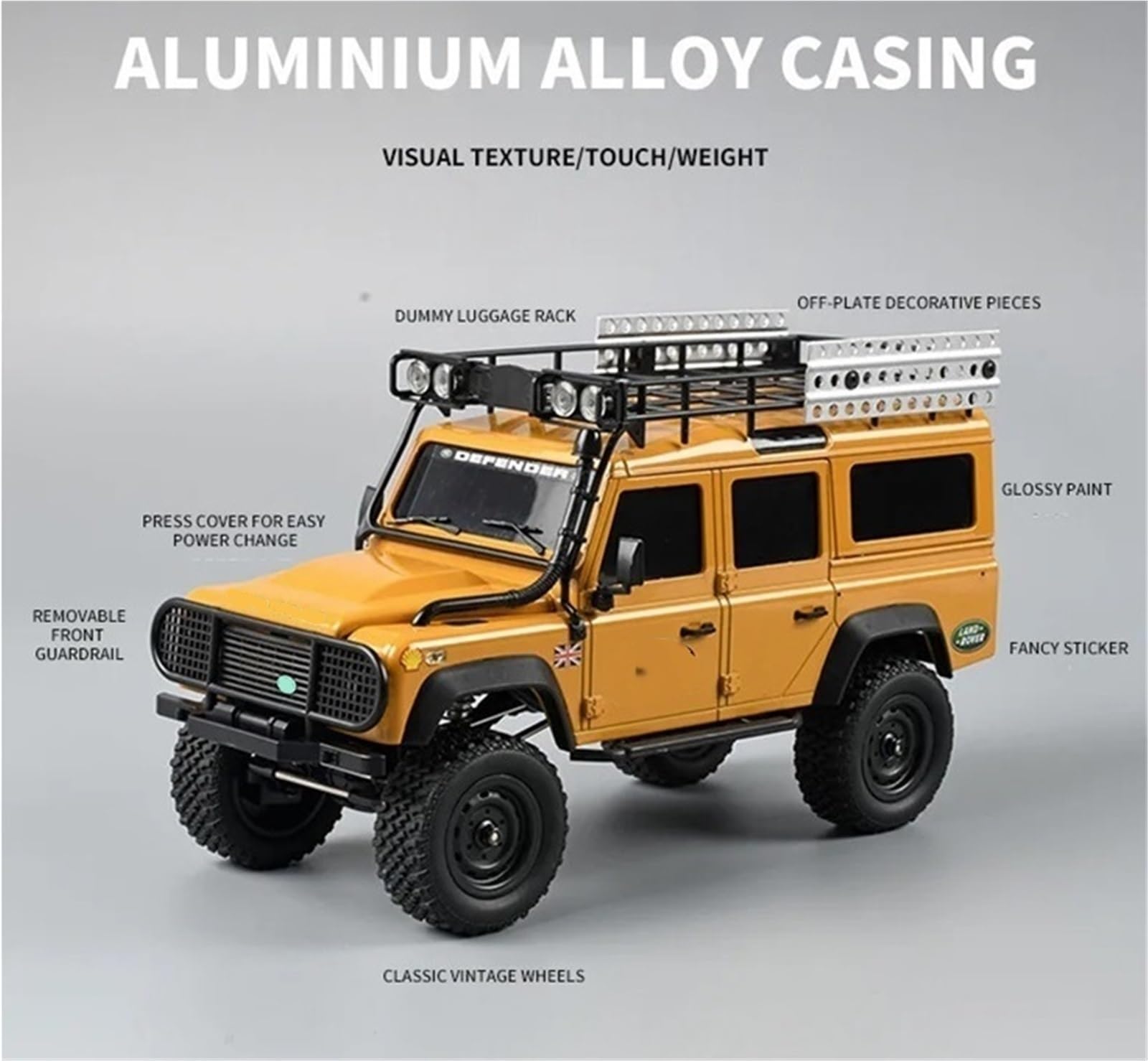 Amazon.co.jp: 1/18 4WD クローラー RCカー オフロード 48°登坂 3段