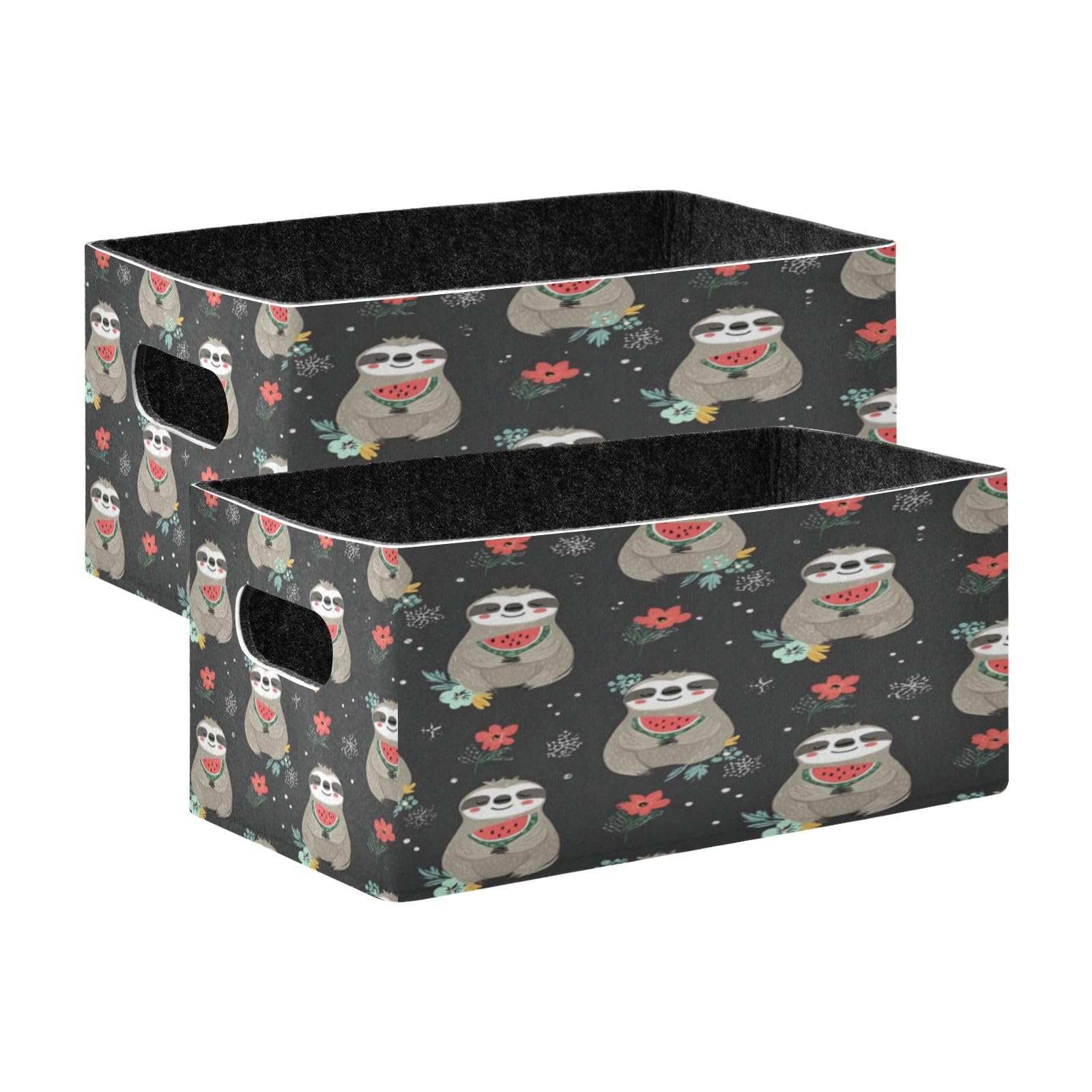 Panier de rangement pliable anti-désordre pour étagère de placard enfant