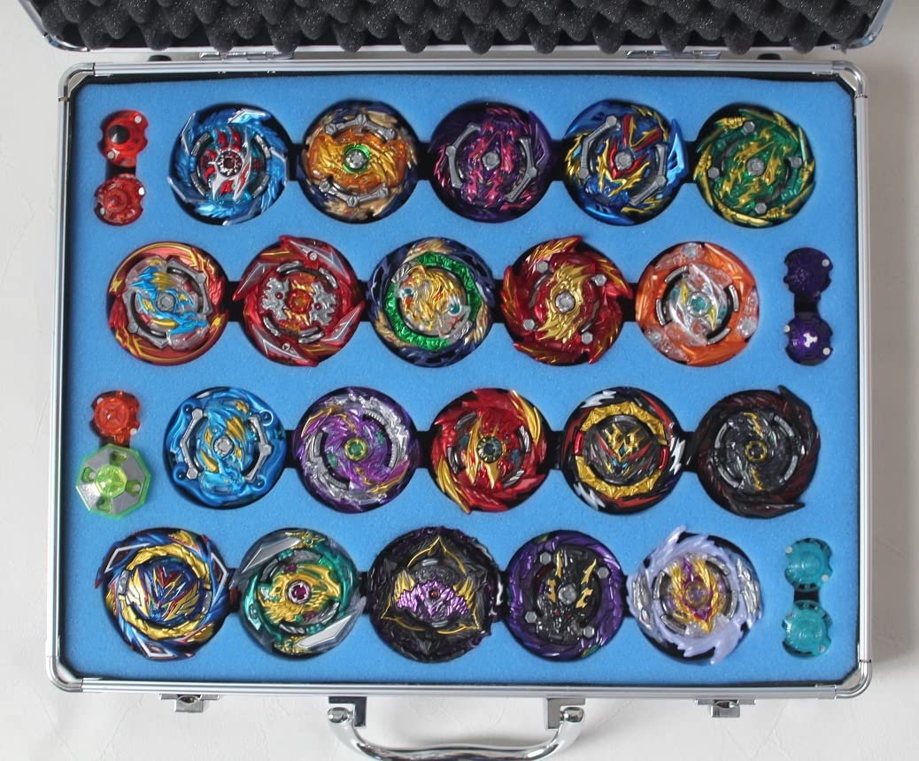 ベイブレードバースト セット売り アタッシュケース付き Amazon.co.jp: ケースのみ商品 ベイブレード 20個 収納ケース