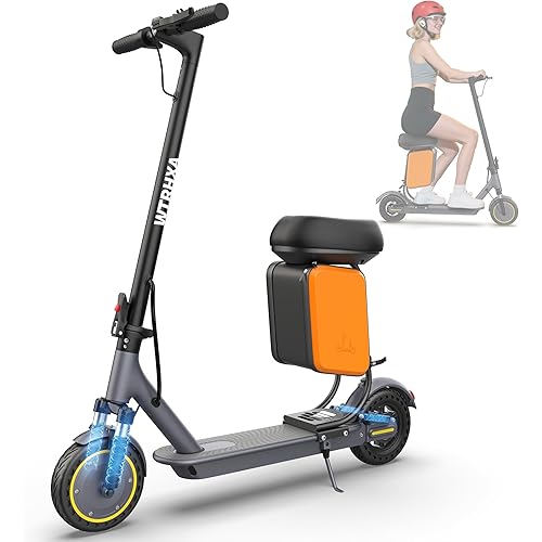 Electric Scooter, Electric Scooter for Adults, 350W/500W Motor, 19/22/Mph Speed, 15/25 Miles Ranges, 8.5"/10" Solid Tire, Folding E-Scooter Adult