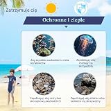 Kombinezon neoprenowy dla dzieci, 2 mm, krótki/długi, termiczny, ochrona przed promieniowaniem UV, zamek błyskawiczny na plecach, kombinezon kąpielowy dla dzieci, neoprenowy kombinezon dla dziewcząt