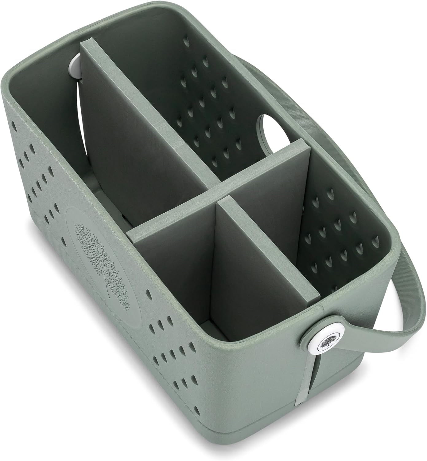 Parker Baby Co. Bath Caddy & Insert Bundle, Bath Caddy Organizer - Rain