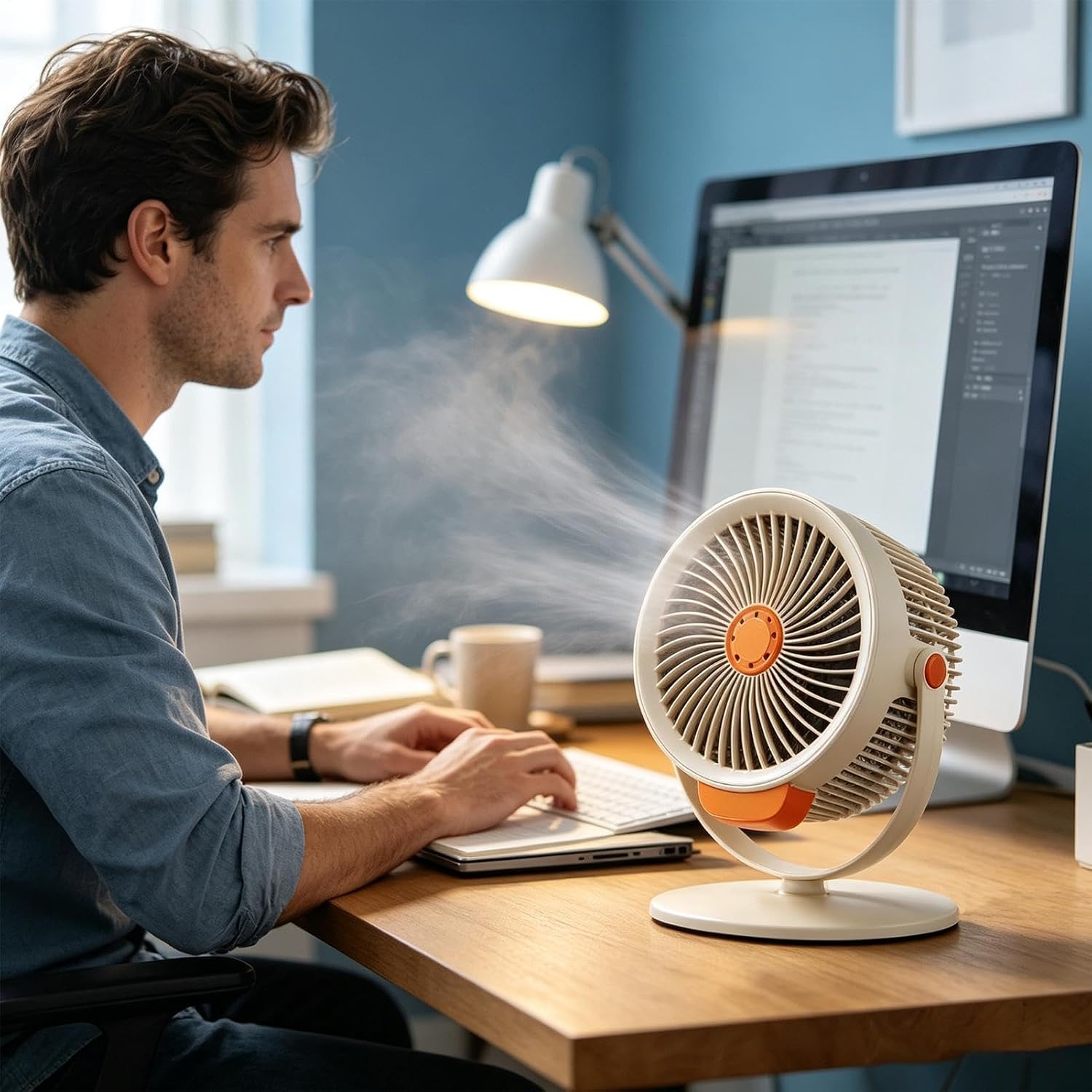 Floor Fans Powerful Airflow Standing Blower Adjustable Heights with | Bedroom Fan for Bedroom Room Home Garage Office Patio Shop Dorm Bathroom