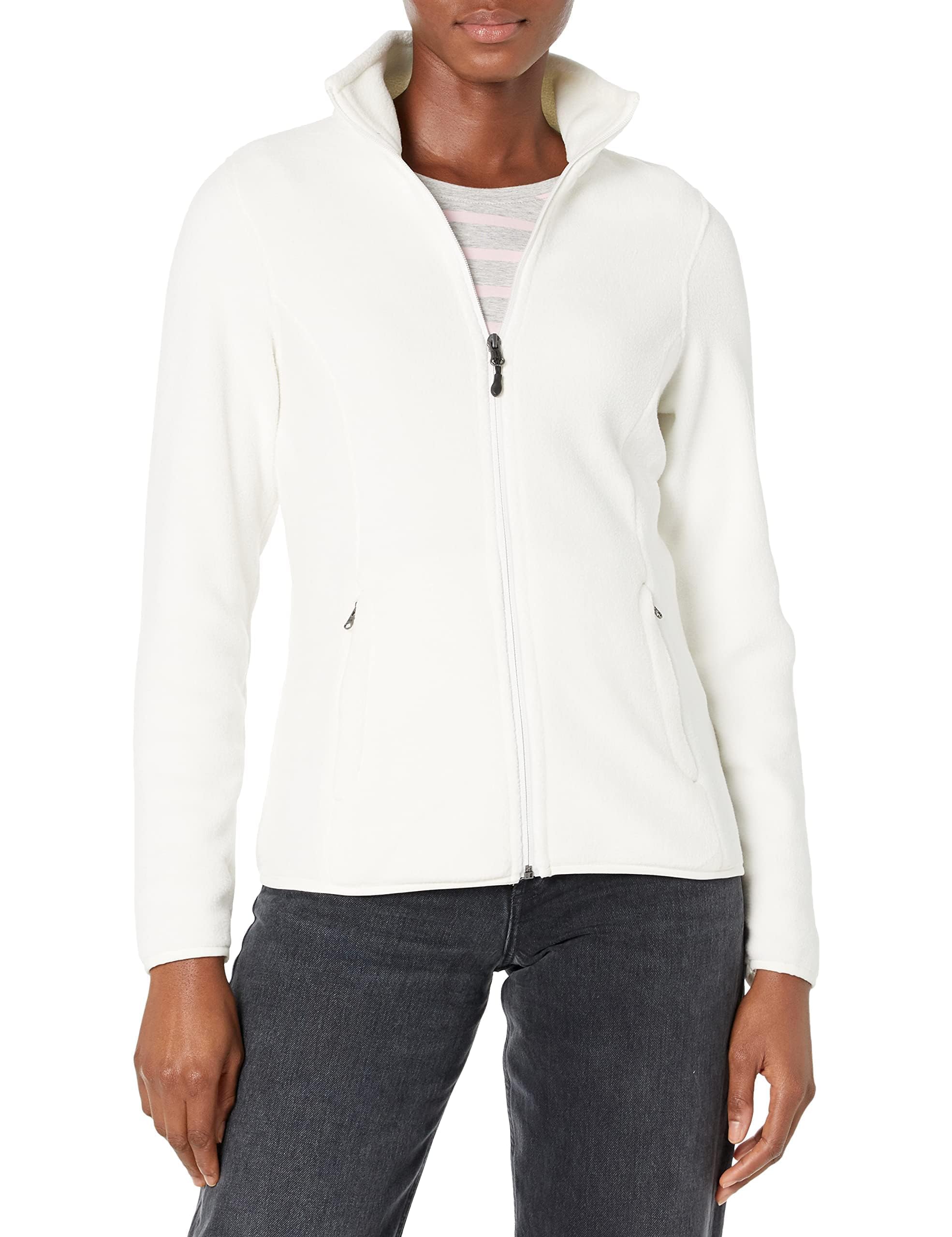 Amazon Essentials Women's Classic-Fit Full-Zip Polar Soft Fleece Jacket, Outerwear Coat with Cuffs (Available in Plus Size)