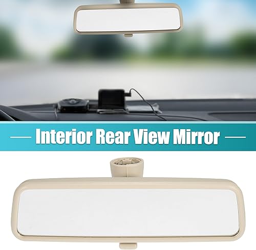 Miniatura 10 de X AUTOHAUX Espejo retrovisor interior del coche gris para Volkswagen Passat B5 1999-2005 para Jetta MK4 1999-2004 para Golf MK4 1999-2004