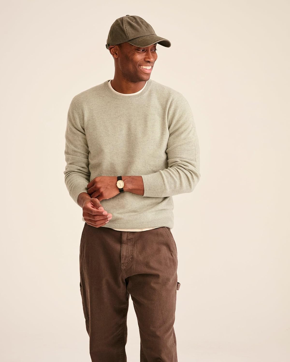 NAADAM Mens The Original Cashmere Crewneck Sweater - Image 2