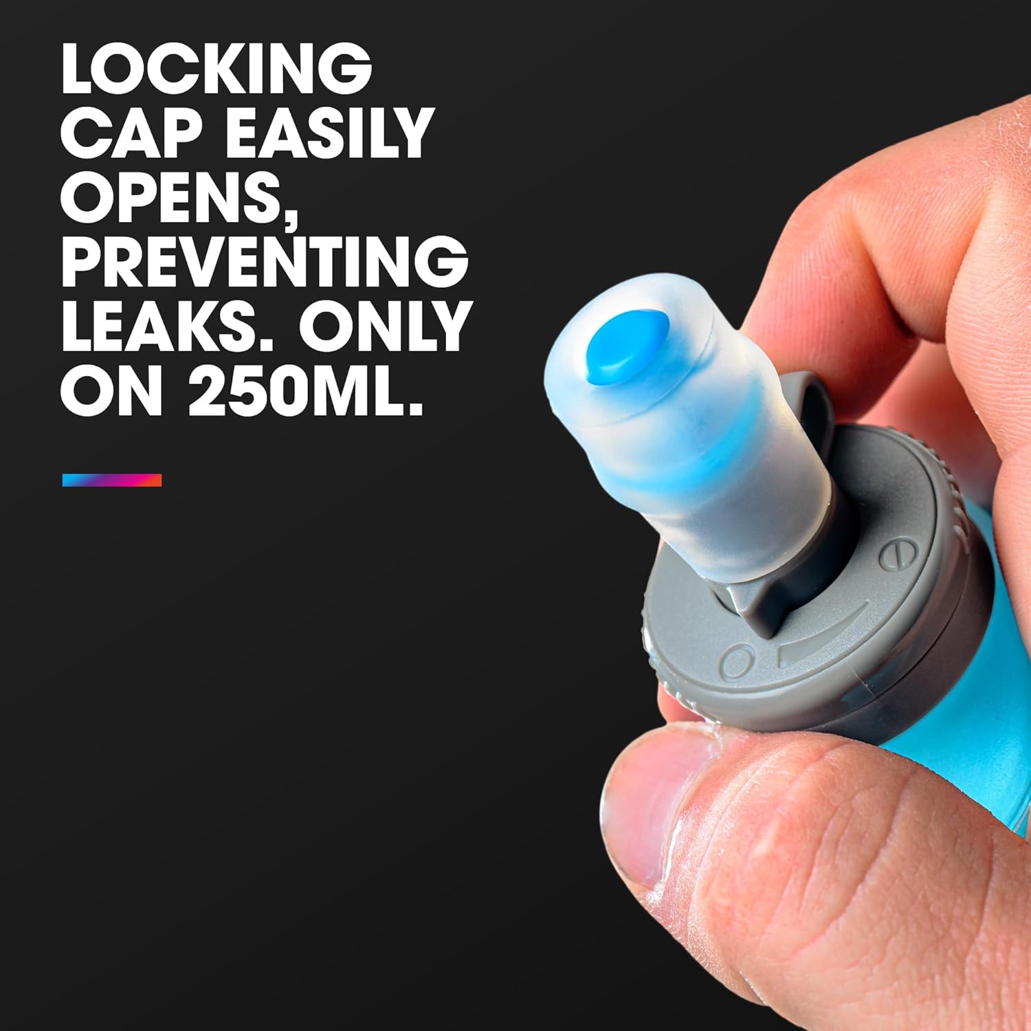 HydraPak SoftFlask - Collapsible Nutrition Flask (150ml or 250ml) - BPA Free, Easy Open Cap, Foldable, Lightweight - Image 3