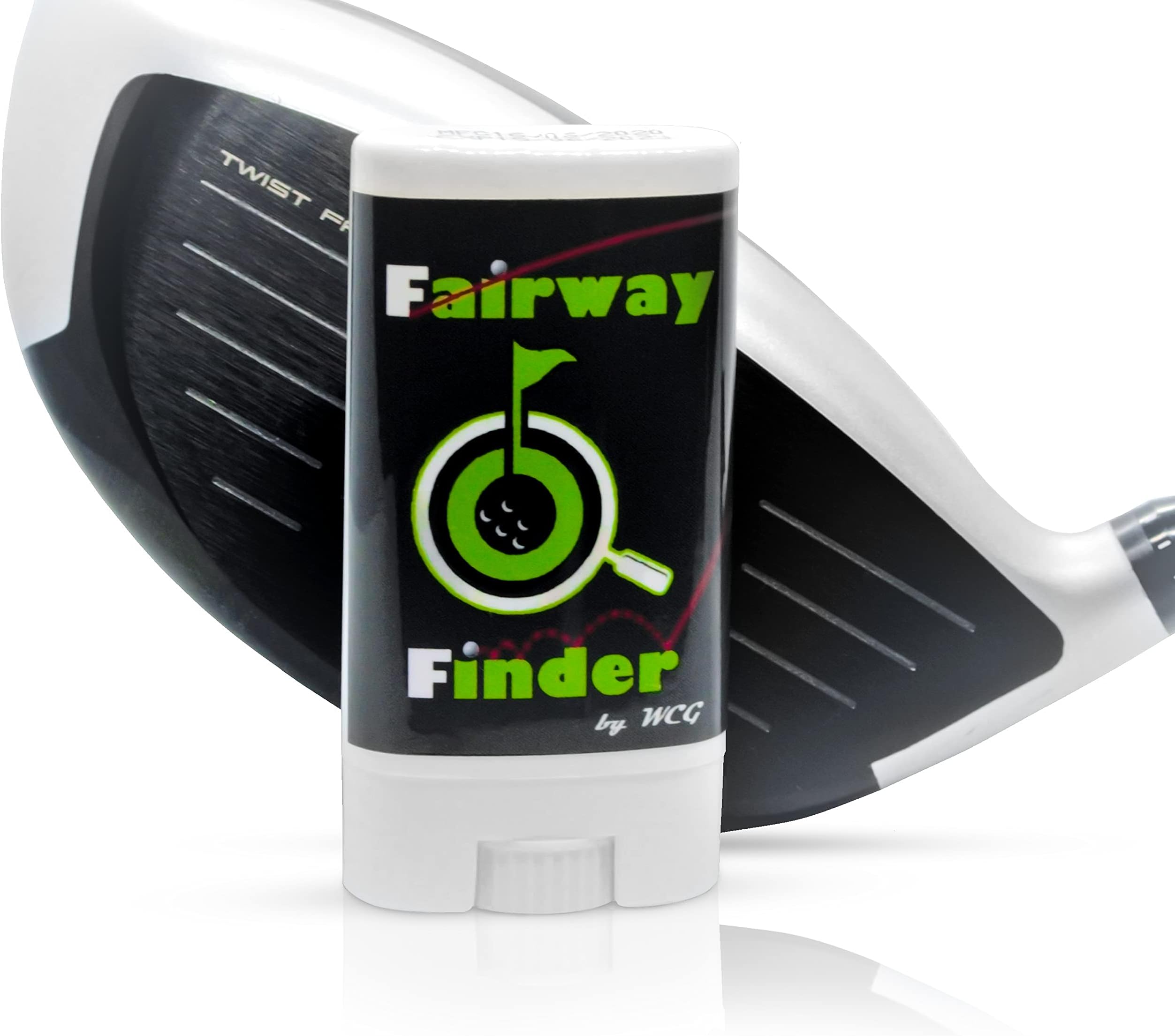 Fairway Finder Anti Slice, Anti Hook Compound Increases Distance Face Tape, Marking Practise Aid Gifts for Men Golf Accessories
