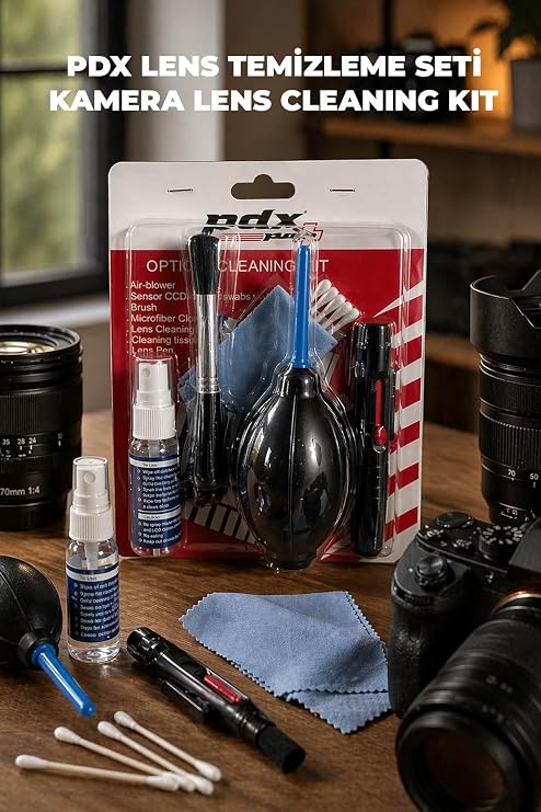 PDX Lens Temizleme Seti | Kamera Lens Cleaning Kit