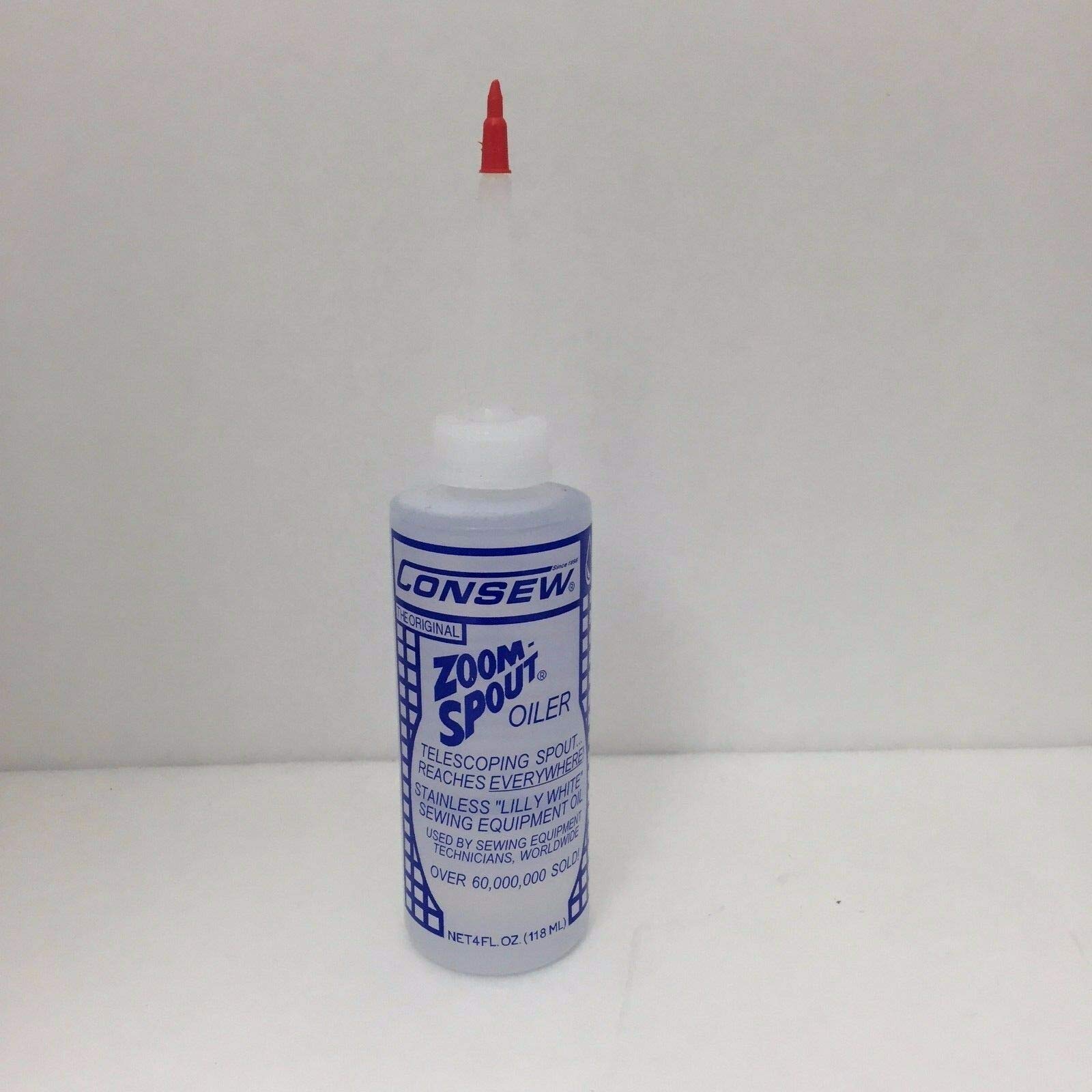 221 301 15 Zoom SPOUT Oiler Sewing Machine Oil 4 OZ TELESCOPING SPOUT Compatible with Singer