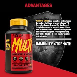 Mutant Core Series Multi 60 Tablets Mutant Core Series Multi 60 Tablets