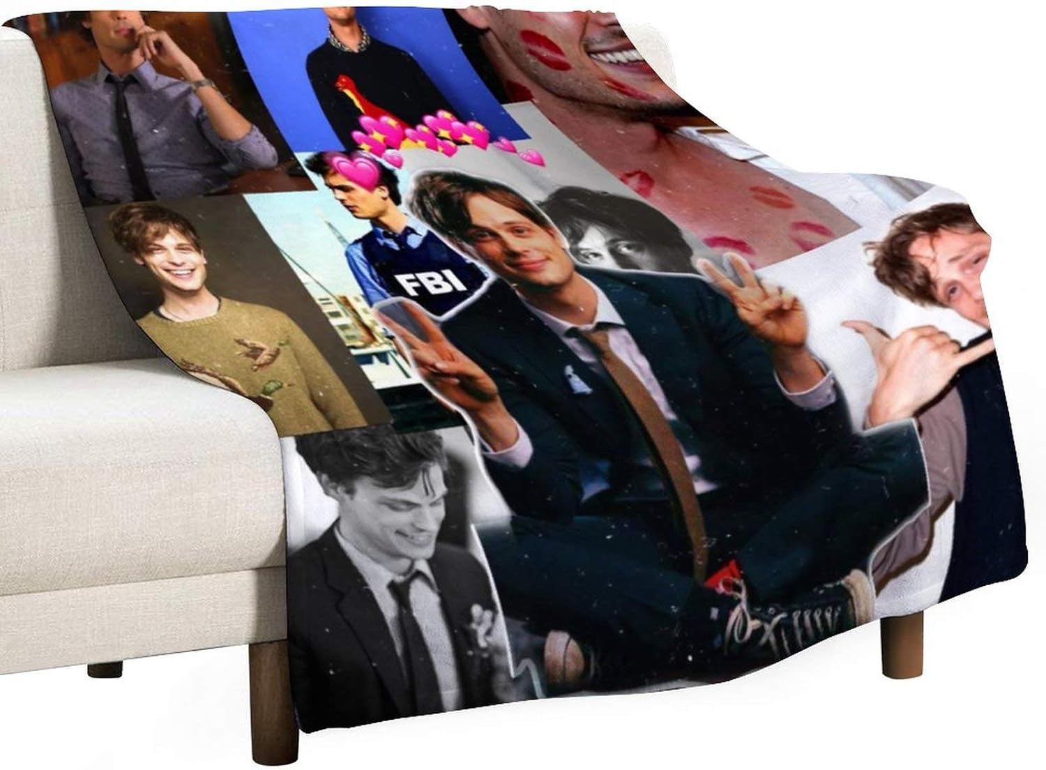 Aoxinquji Criminal Minds Matthew Gray Gubler Flannel