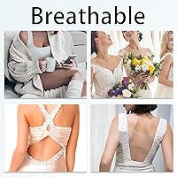 Vista 4 de 10 cintas adhesivas para pechos, cinta de levantamiento de senos para senos grandes, cinta invisible para copa A-D, Transparente