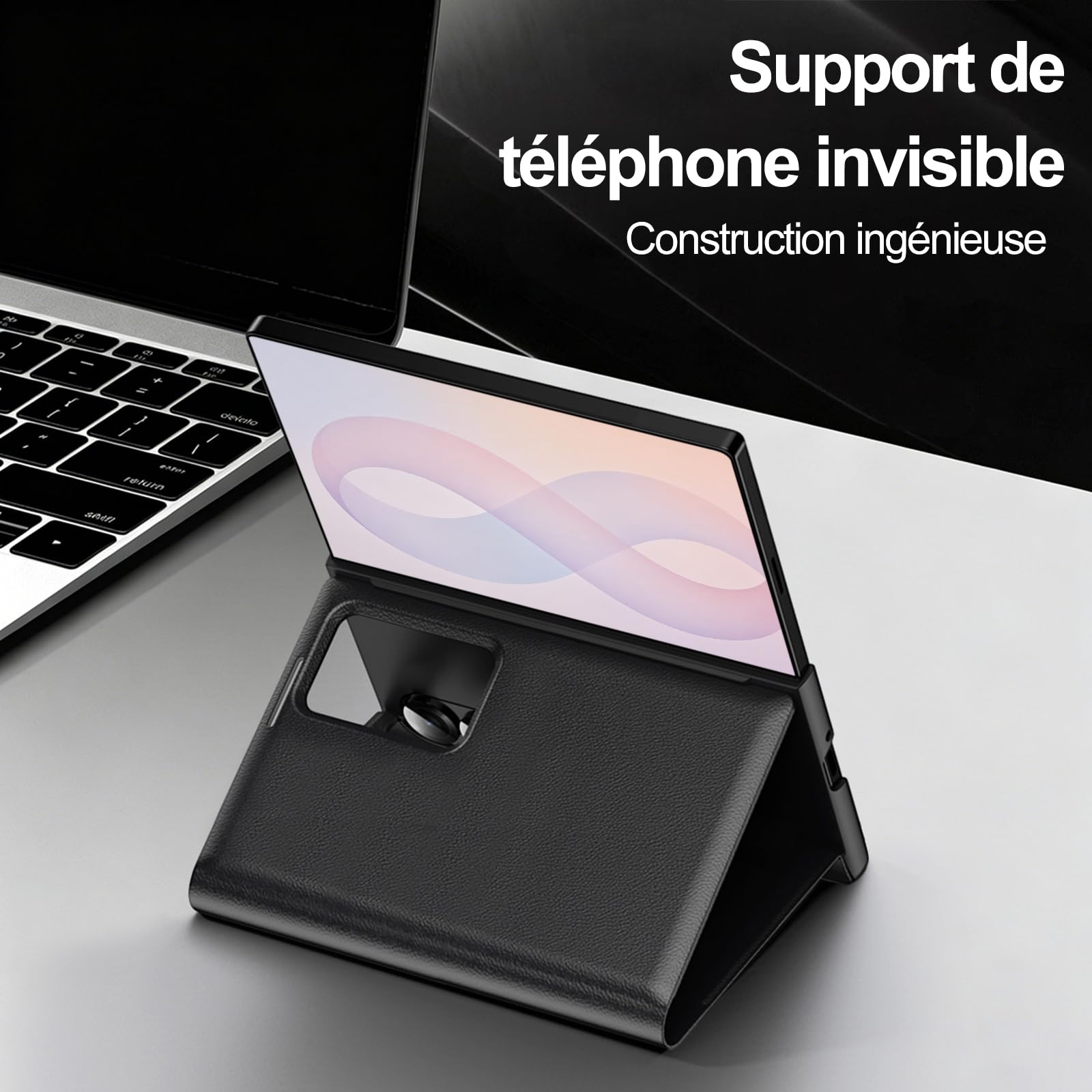 Cover per Samsung Galaxy Z Fold 8 Smart View con finestra intelligente
