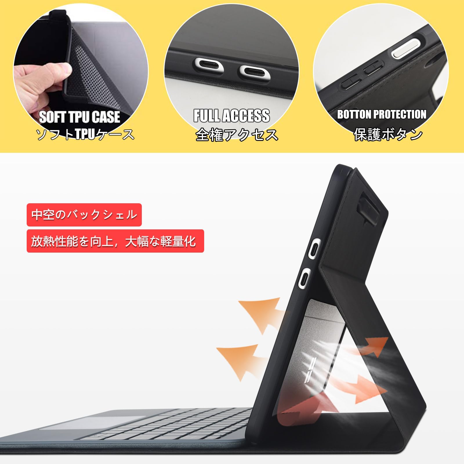 Amazon.co.jp: xisiciao Microsoft Surface Pro 12インチ 1st Edition