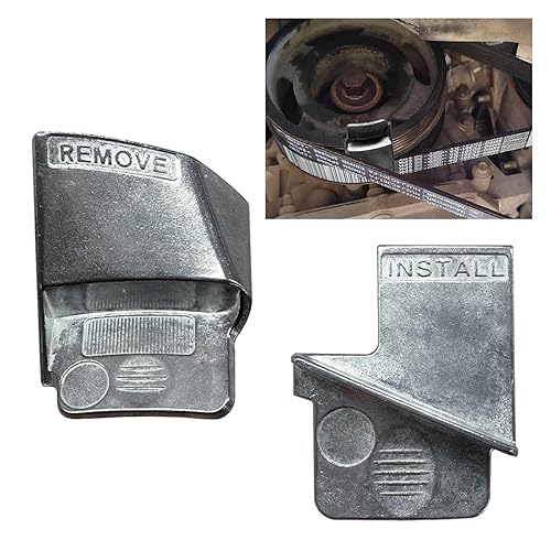 2PCS Stretch Belt Mate Kit, Auxiliary Pulley Belts Removal Tool