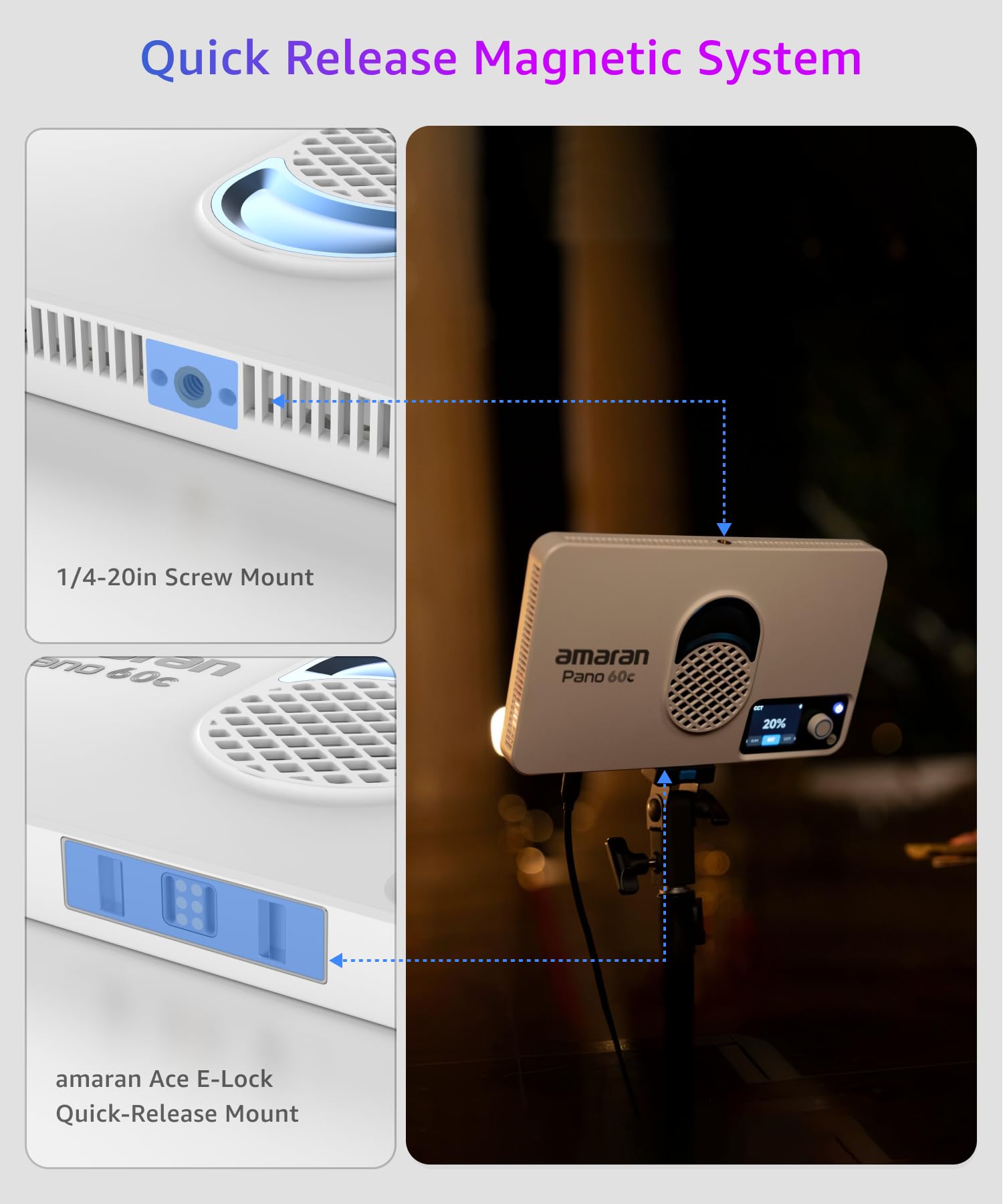 シーリングライト・天井照明 Amaran Pano 60c Kit 60W RGBWW Amazon.com : amaran Pano 60c Kit,Compact 60W RGBWW Full