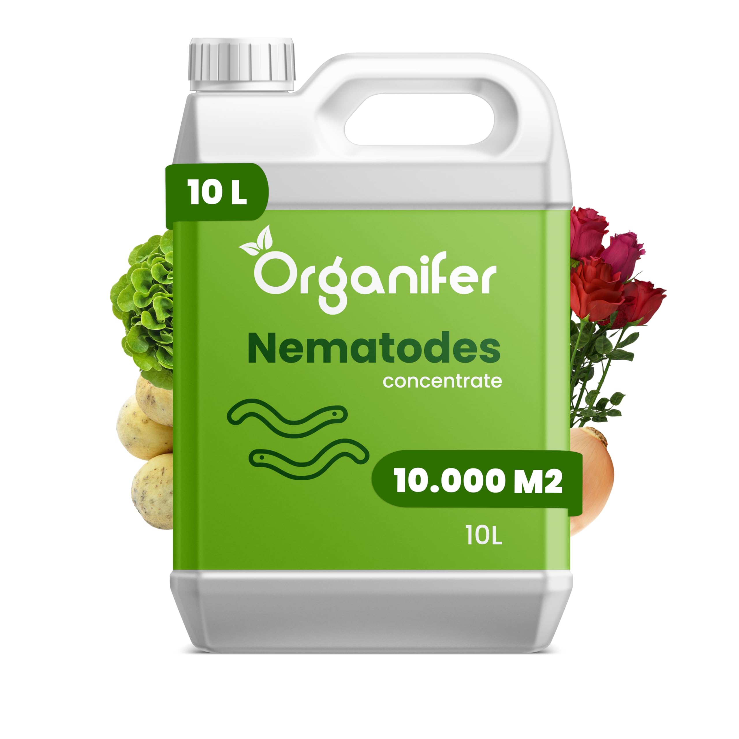 Koncentrat Nicieni - 1000ml = 1000m2 | Produkt Dla Roślin Ogrodowych - Koncentrat Dla Zdrowych Roślin - Pielęgnacja Ogrodu - Ogród Warzywny - Organifer