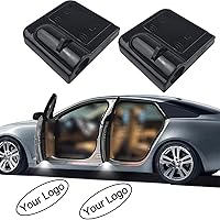 Vista 7 de 2X Custom Logo LED Projector Car Door Step Courtesy Welcome Lights