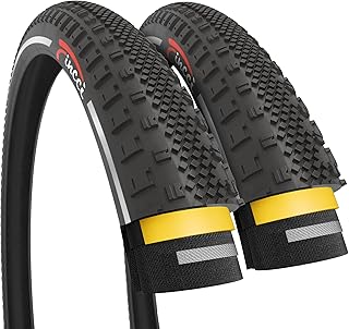 Fincci Gravel Copertoni 700c x 38c - Coppia Pieghevole Pneumaticos 28 x 1.5 pollici con Protezione Antiforatura da 1 mm - Gomme 40-622 per City Bike Uomo, Elettrica & Montagne Bicicletta Uomo & Donna