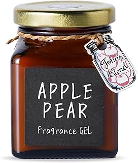 ジョンズブレンド 芳香剤 アップルペアー フレグランスジェル 約4週間分 玄関 トイレ 寝室 置き型 プチギフト 誕生日プレゼント