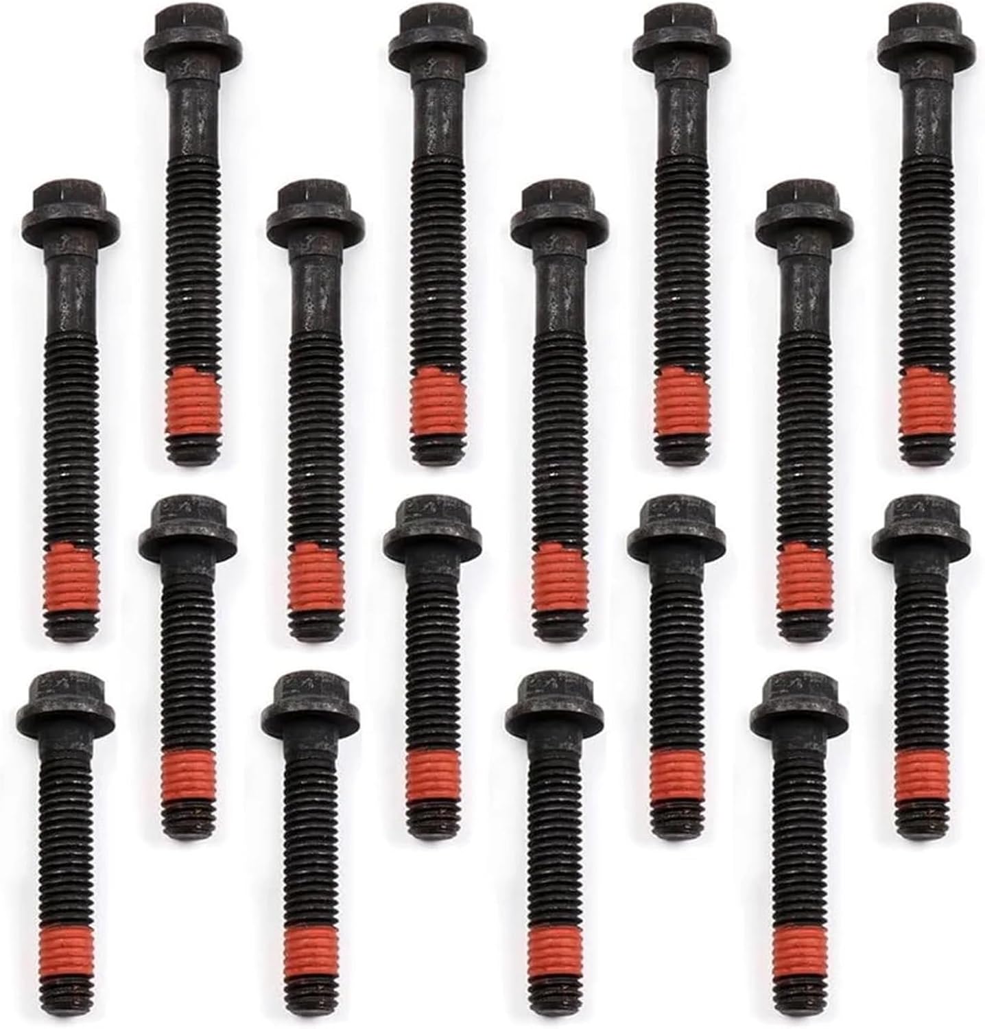 Engine Parts Cylinder Head Bolt Kit 3.8 L 95-08 Compatible with Buick Allure Camaro Oldsmobile LSS Pontiac 3.8L V6 Gas ES74033