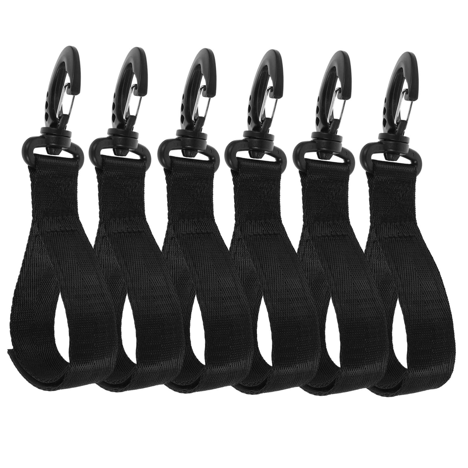 Abaodam Ocean Cordage Fixé Crochet pour Voilier Crochet De Voilier Crochet De Cravate De Yacht Fournitures De Kayak Crochet D'amarrage Pratique Plastique Black