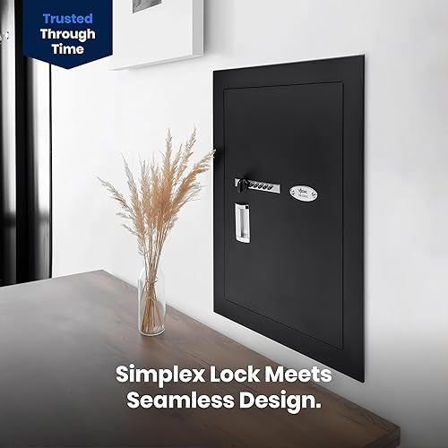 Miniatura 7 de Viking Security Safe VS-52SX Mecánico resistente oculto en la pared con pistola de bloqueo simple Caja fuerte