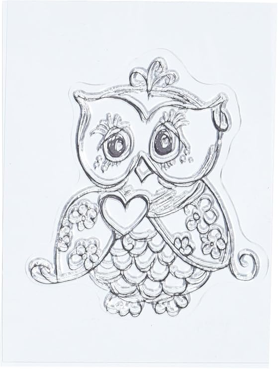 Kaiser Craft Owl Mini Clear Stamp Amazon.co.uk Toys & Games