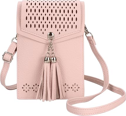 seOSTO Small Crossbody Bags for Women, Tassel Purse, Gifts for Teen Girls