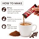 Bevzilla 24 Assorted Instant Coffee Sachets - 48g | Arabica Coffee | 4 Flavors : Butterscotch, Classic, Vanilla, Hazelnut | Perfect for Espresso, Latte & Cappucino | 2g Each Sachet gallery image