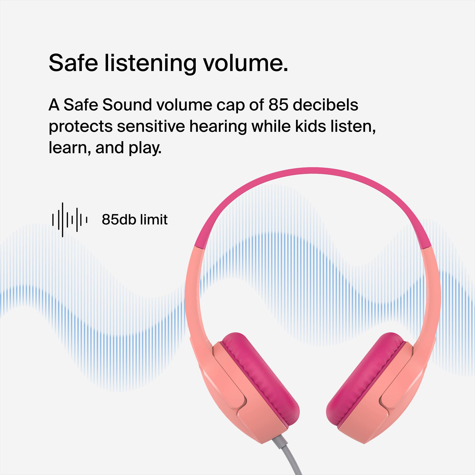 Belkin SoundForm Nano 2 Auriculares Bluetooth para niños con micrófono Belkin SoundForm Nano 2 Auriculares Bluetooth para niños con micrófono