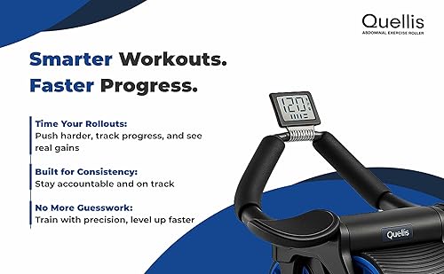 Miniatura 4 de AB Roller for Men & Women Core Strength Training Wheel Set with Elbow Support & 2 Knee Pads Abdominal Exercise Roller for Core Stability, Belly