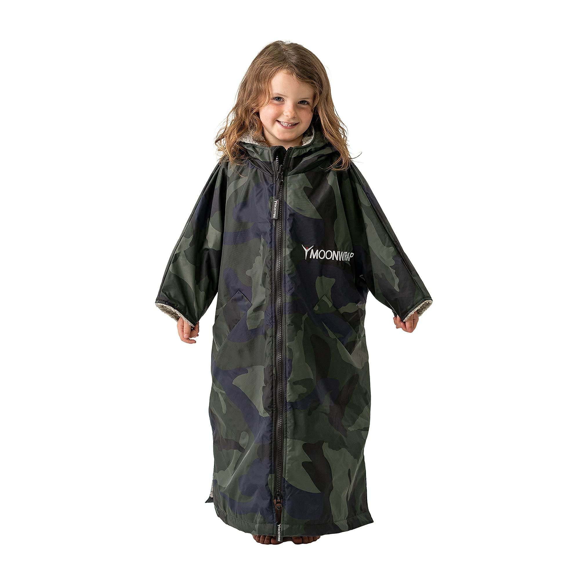 Frostfire Moonwrap Kinder Wickelmantel, wasserdicht, Camouflage