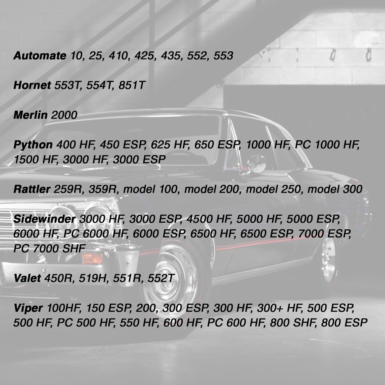 2 fundas para llavero Viper Hornet DEI Hyundai Rattler Aftermarket Alarm Keyless Entry Remote (EZSDEI471)