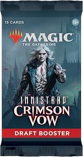 Magic The Gathering - Innistrad Crimson Vow Draft Booster Packet Multicoloured C90600000