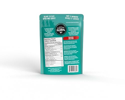 Miniatura 2 de Raincoast Trading Global Wild Skipjack - Bolsas de atún con chile tailandés capturado en la naturaleza, certificado sostenible con caña y línea alta