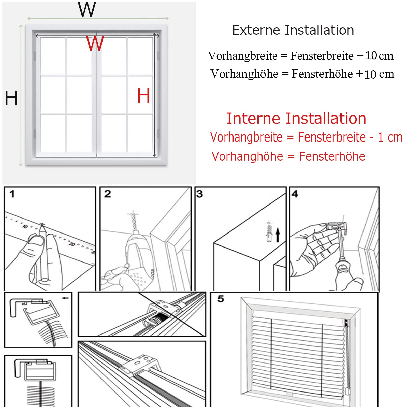 Aluminium Jalousie,Verdunkelungs Horizontale Jalousie,Metall Jalousette Fenster Rollo,Horizontaljalousien Sichtschutz-Sonnenschutz für Innen-Bereich Fenster,Breite x Höhe (110cm x 150cm)