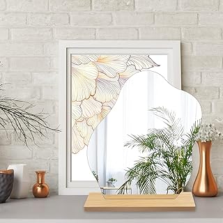 Espejo estético irregular, espejo de tocador ...